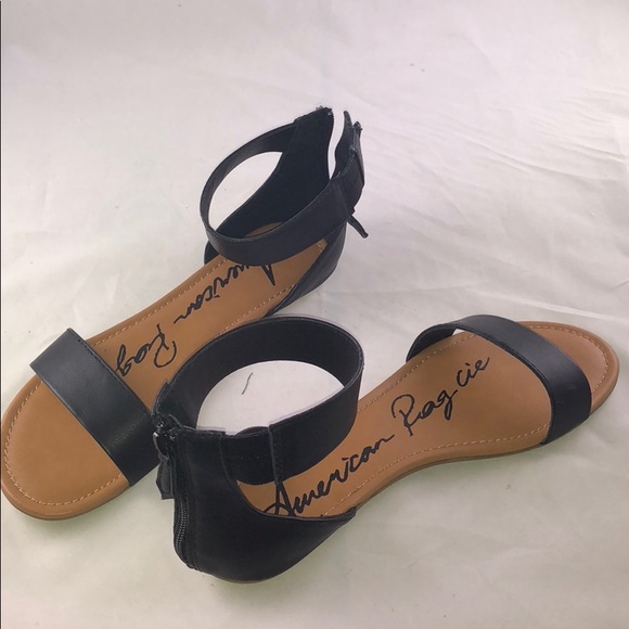 american rag black sandals